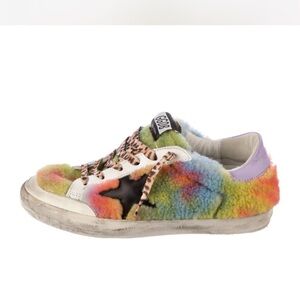 Golden Goose Sherpa Tie Dye Superstars